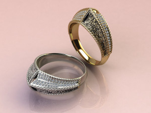 Ring day and night 3D Принт Модель