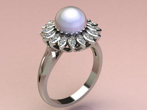 Ring chamomile Modelo de Impressão 3D