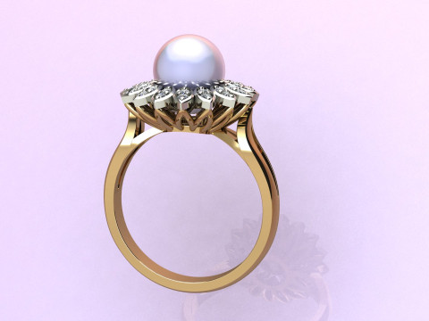 Ring chamomile Modelo de Impressão 3D
