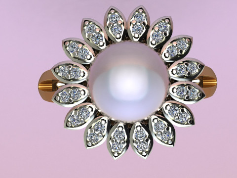 Ring chamomile Modelo de Impressão 3D