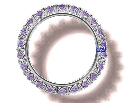 Ring Hearts 3D Model