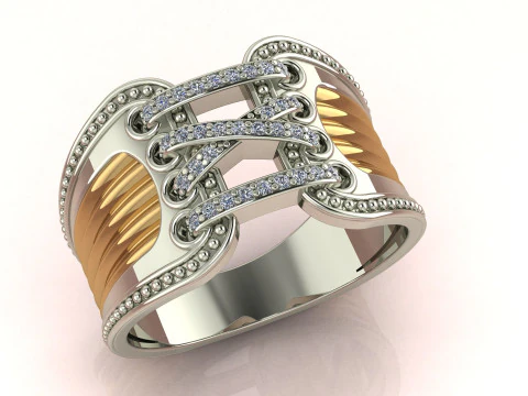 Ring Strap 3D Print Model