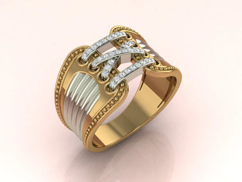 Ring Strap 3D Print Model