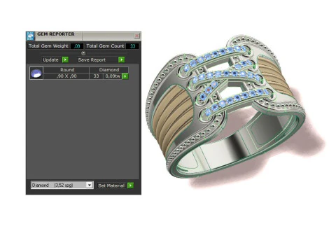 Ring Strap 3D Print Model