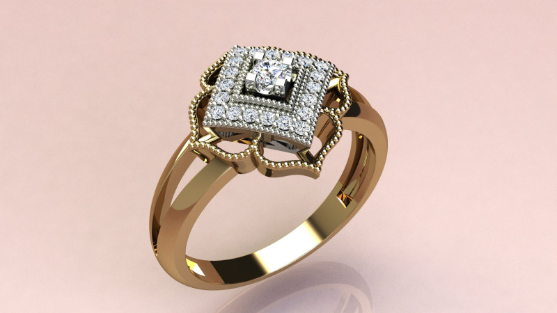 Ring Cushion Modelo de impresión 3D .c4d .max .obj .3ds .fbx .stl .blend