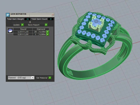 Ring Cushion 3D Print Model