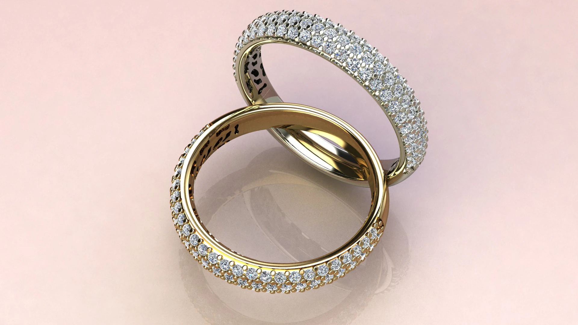 Ring fashion 3D Print Model .c4d .max .obj .3ds .fbx .stl .blend 