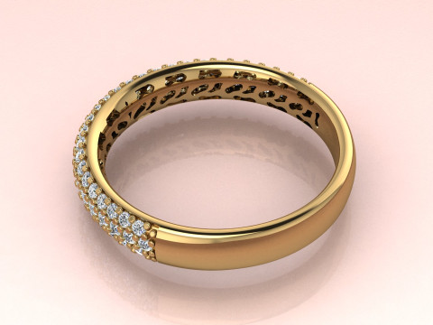 Ring fashion Modèles 3D en vedette