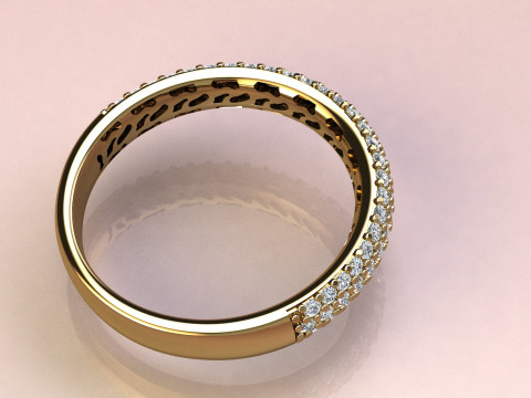 Ring fashion Modèles 3D en vedette