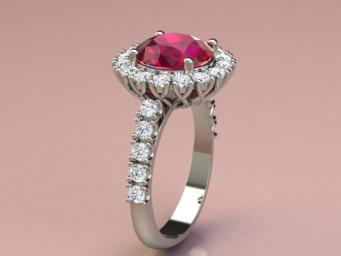 ROUND RING 3D प्रिंट मॉडल