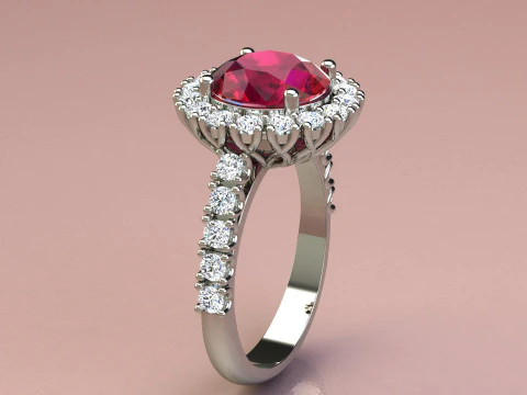 ROUND RING 3D Print Model