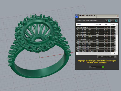 ROUND RING 3D प्रिंट मॉडल