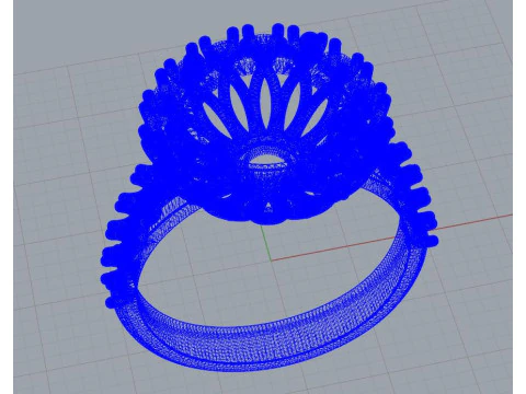 ROUND RING 3D Print Model