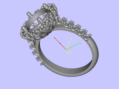 ROUND RING 3D Print Model