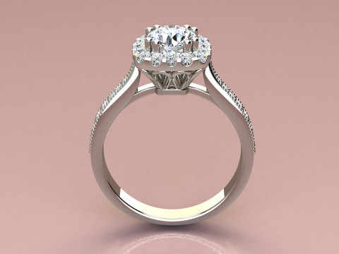 Diamond ring Modelo de Impressão 3D