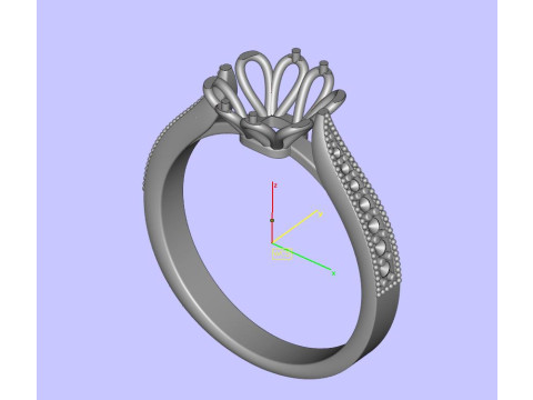 Diamond ring Modelo de Impressão 3D