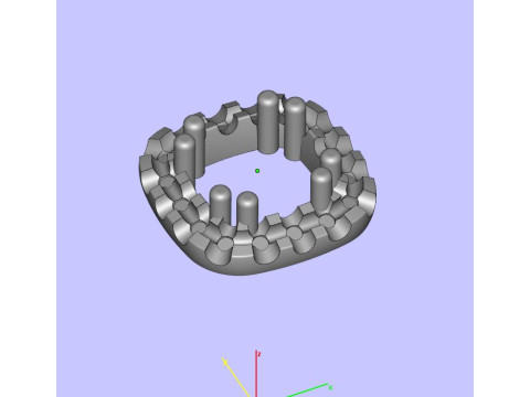 Diamond ring Modelo de Impressão 3D