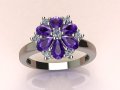 Ring snowflake 3D Print Model