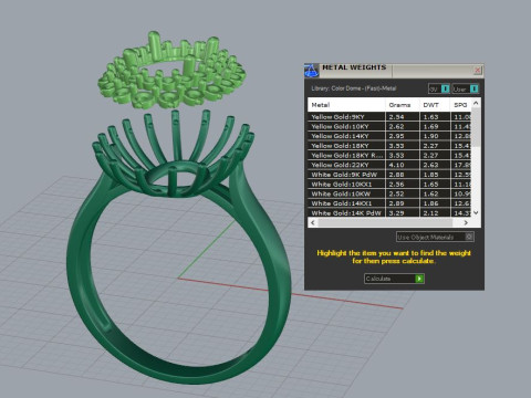 Ring oval fashion 3D प्रिंट मॉडल