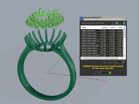 Ring oval fashion 3D Print Model