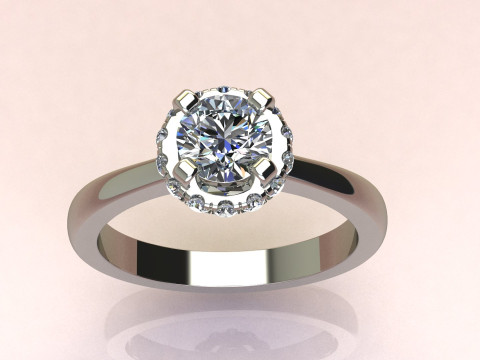 Diamond ring 3D Принт Модель