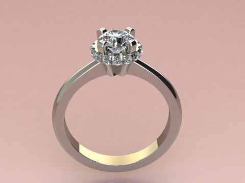 Diamond ring 3D Принт Модель