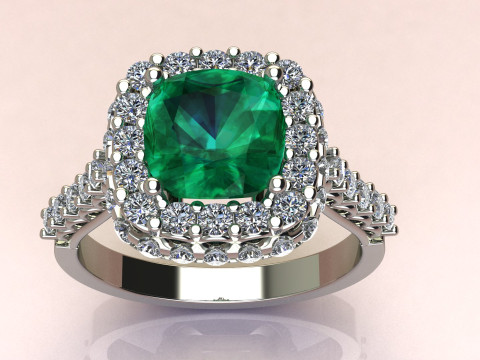 Cushion Ring 3Dプリントモデル