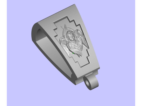 Cross with Jesus pendant 3D Принт Модель