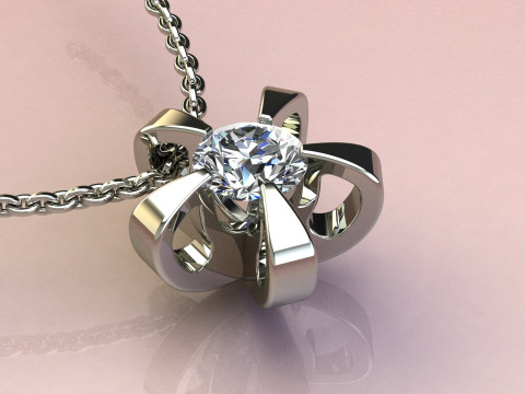 Diamond Pendant 3D Baskı Modeli