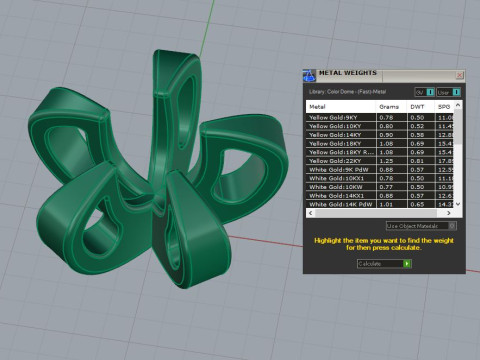Diamond Pendant 3D Baskı Modeli