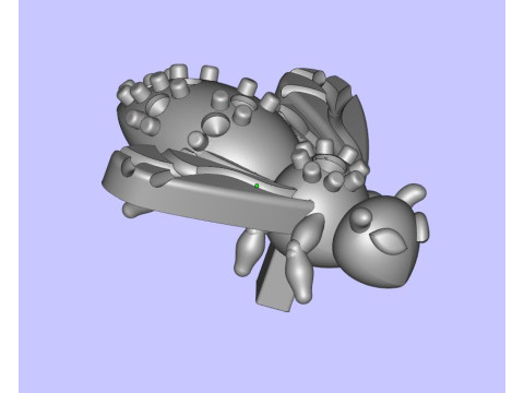 Beehive Ring 3Dプリントモデル