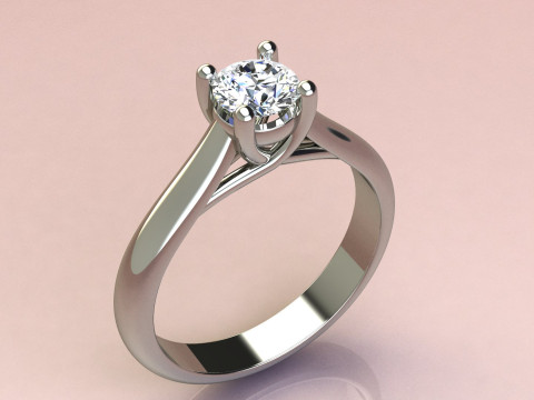 One Diamond Ring Model do druku 3D