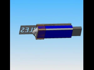 atlama s&uuml;r&uuml;c&uuml;s&uuml; etiketleyici 3D Model