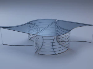 club table enes 3D Model