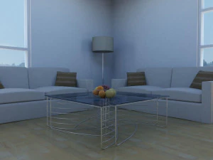 club table enes 3D Model