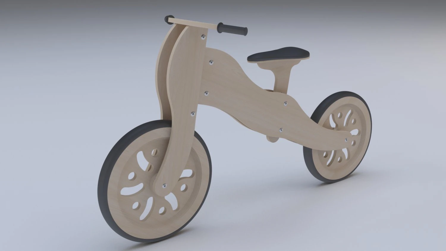dibi bike 3D Model .c4d .max .obj .3ds .fbx .stl .blend 