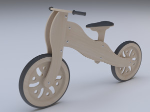 dibi bike Modelo 3D