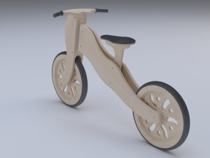 dibi bike 3D मॉडल