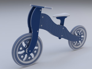 dibi bike 3D मॉडल
