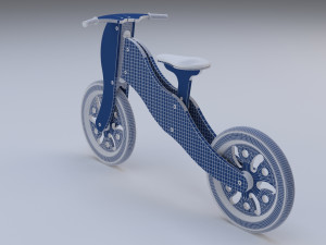 dibi bike 3D मॉडल