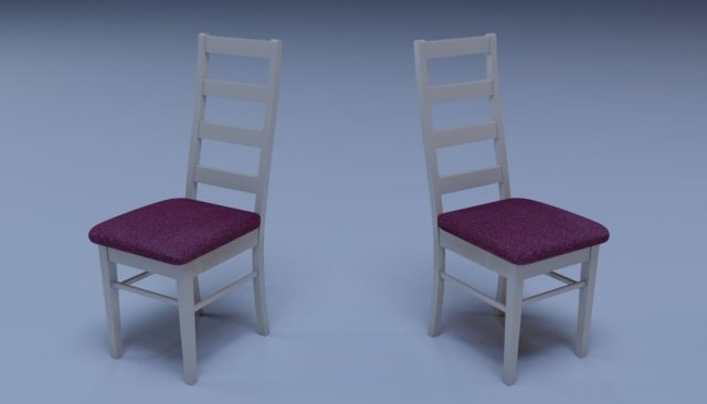 wooden chair for dining room 3D मॉडल .c4d .max .obj .3ds .fbx .stl .blend 