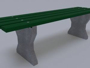 bench 3D मॉडल
