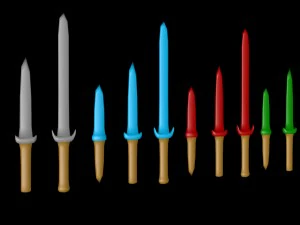 kebijakan abad pertengahan poli rendah Model 3D