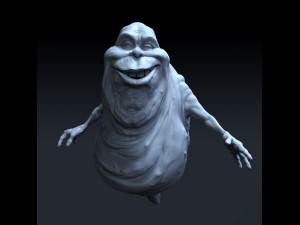 ghostbusters slimer high polygon 3D 모델