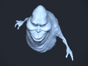 ghostbusters slimer high polygon Modèle 3D