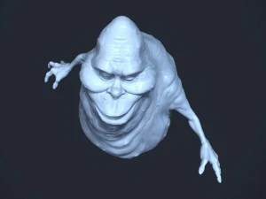 ghostbusters slimer high polygon 3D Model