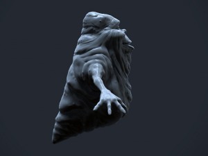 ghostbusters slimer high polygon Modèle 3D
