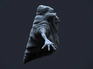 ghostbusters slimer high polygon 3D Model