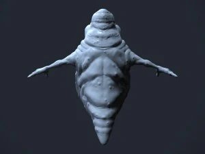 ghostbusters slimer high polygon 3D Model