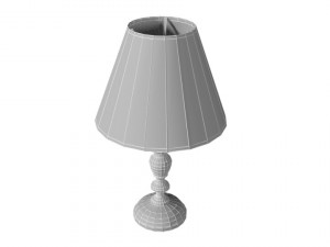 table lamps collection - pack of 6 3D मॉडल